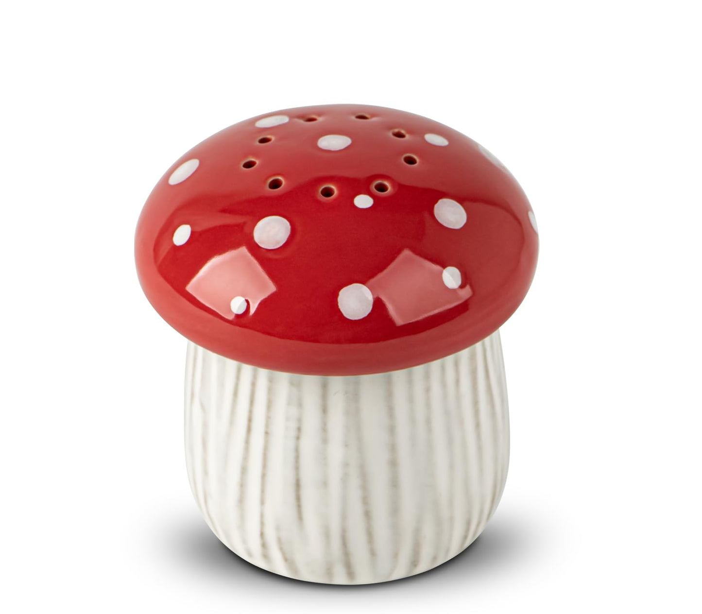 dgudgu Nettoyant micro-ondes en forme de champignon Nettoyant micro-ondes à vapeur en céramique Nettoyant micro-ondes à vapeur rouge pour cuisine