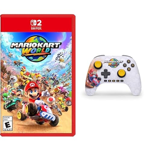 Mario Kart™ World (Nintendo Switch 2) + PowerA Advantage Wireless Controller for Nintendo Switch 2 - Mario Kart World Bundle