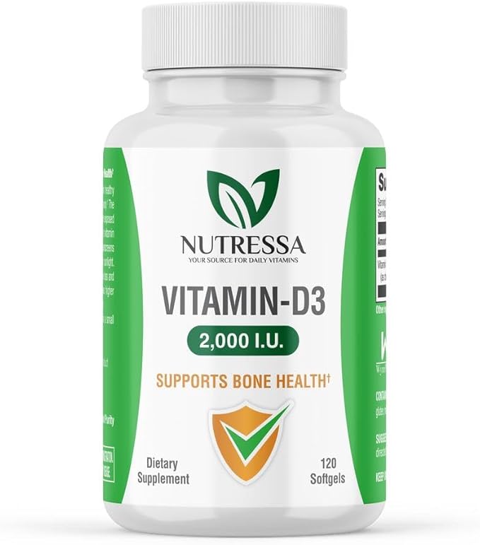 Nutressa® - Vitamine D3 2 000 UI Gélules
