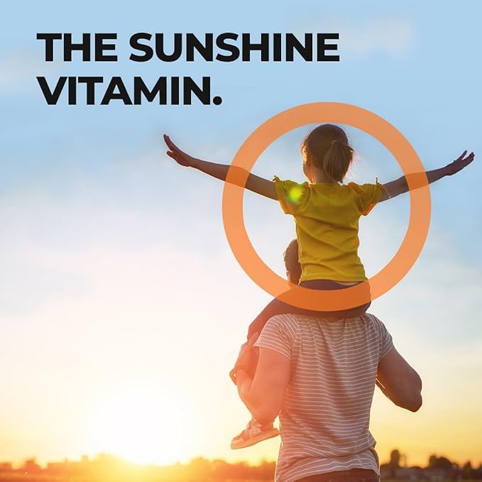 Vitamin World Vitamin D3 5000 IU 100 Softgels, Mega-Potency, Bioavailable, Promotes Bone Health, Helps Support Immune System, Rapid-Release, Gluten Free