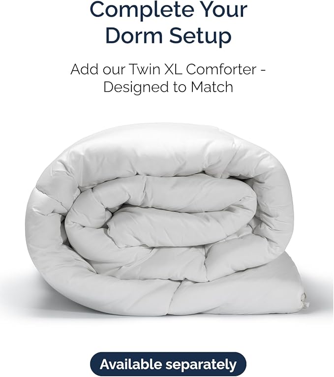 Twin XL 4 Piece Sheet Set - Comfy Breathable & Cooling - Soft Hotel Luxury Bedding Set w/ 8-16 Inch Deep Pockets - 1 Flat & 1 Fitted Sheet & 2 Pillowcases - Wrinkle Free & Easy Care - Beige Stripes 2