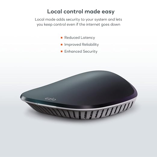 EzloPlus Smart Home Hub with Zigbee & Z-Wave. Works with Wi-Fi Devices Associated with Amazon Alexa Devices & Google Assistant to Control Smart Locks, Lights and Switches