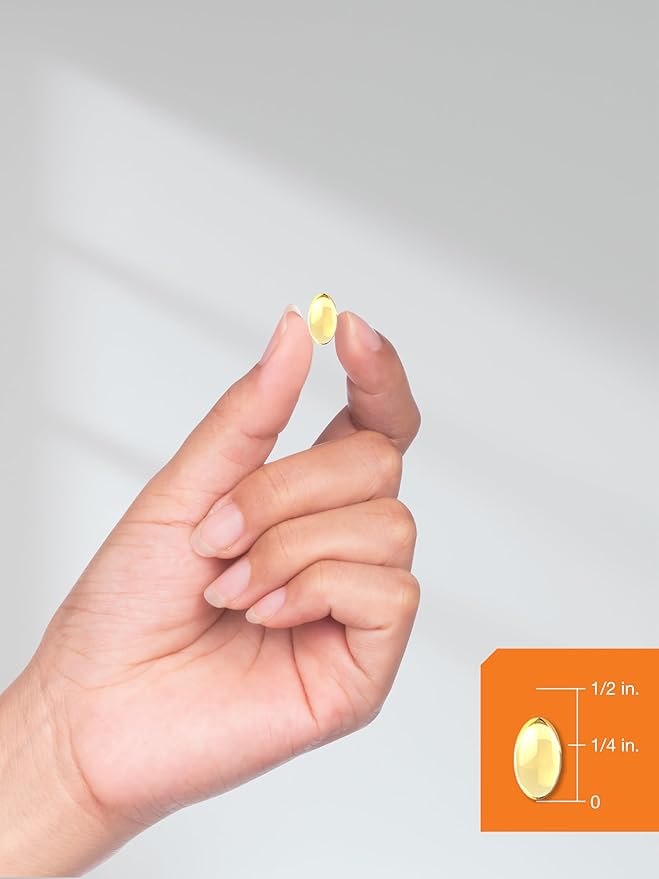 Horbaach ビタミンD3 2000IU ソフトジェル | 150粒 | 50mcg コレカルシフェロール | 非遺伝子組み換え&グルテンフリー サプリメント