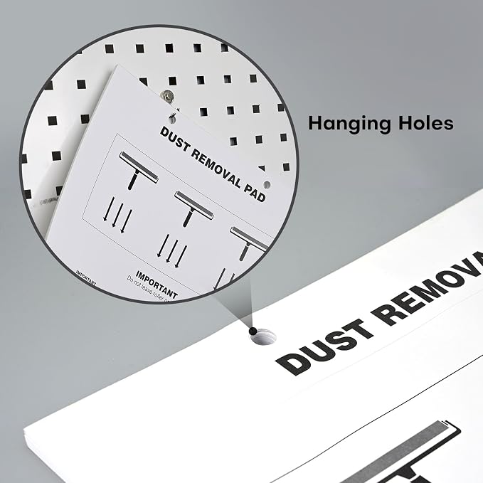 NEWISHTOOL Cleanroom Dust Removal Pad Self Sticky Paper - 30 Sheets | Dirt Lint Free Paper, Safe Collector Tool, Anti-Static Roller Cleaning Mat, No Adhesive Residue, for Electronics Industry