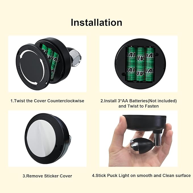 Wireless LED Spot Light Indoor Color Changing Battery Operated Picture Light Stick On Anywhere with Dimmer & Timer 60 Lumens 13 RGB Colour for Home Decor, Displaying Artwork, Dartboard