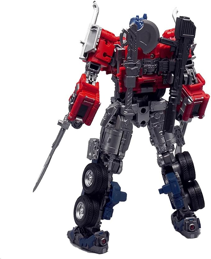 WAIKYTOY Deformation Toys, Deformation Robot Toy Action Figure 7.9 Inches with Accessories, Suitable for Ages 6 and Up for Kids Boys and Girls