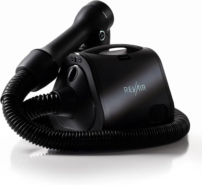 RevAir Reverse-Air Hair Dryer - Innovative Quick-Drying Hair Dryer for Curly, Wavy & Straight Hair - Revolutionary Reverse Blow Dryer -Hairdryer to Reduce Heat Damage & Styling Time