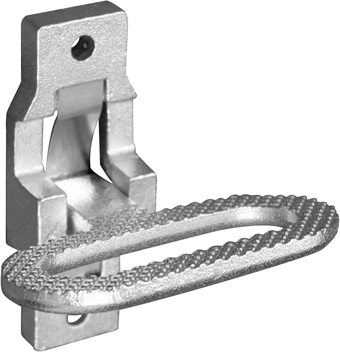 Buyers Products B2797Z Zinc Plated Safety Folding Safety Step And Handle With Safety Storage, Multi-Purpose Step And Grab Handle For Trucks, Trailers, Busses & RVs