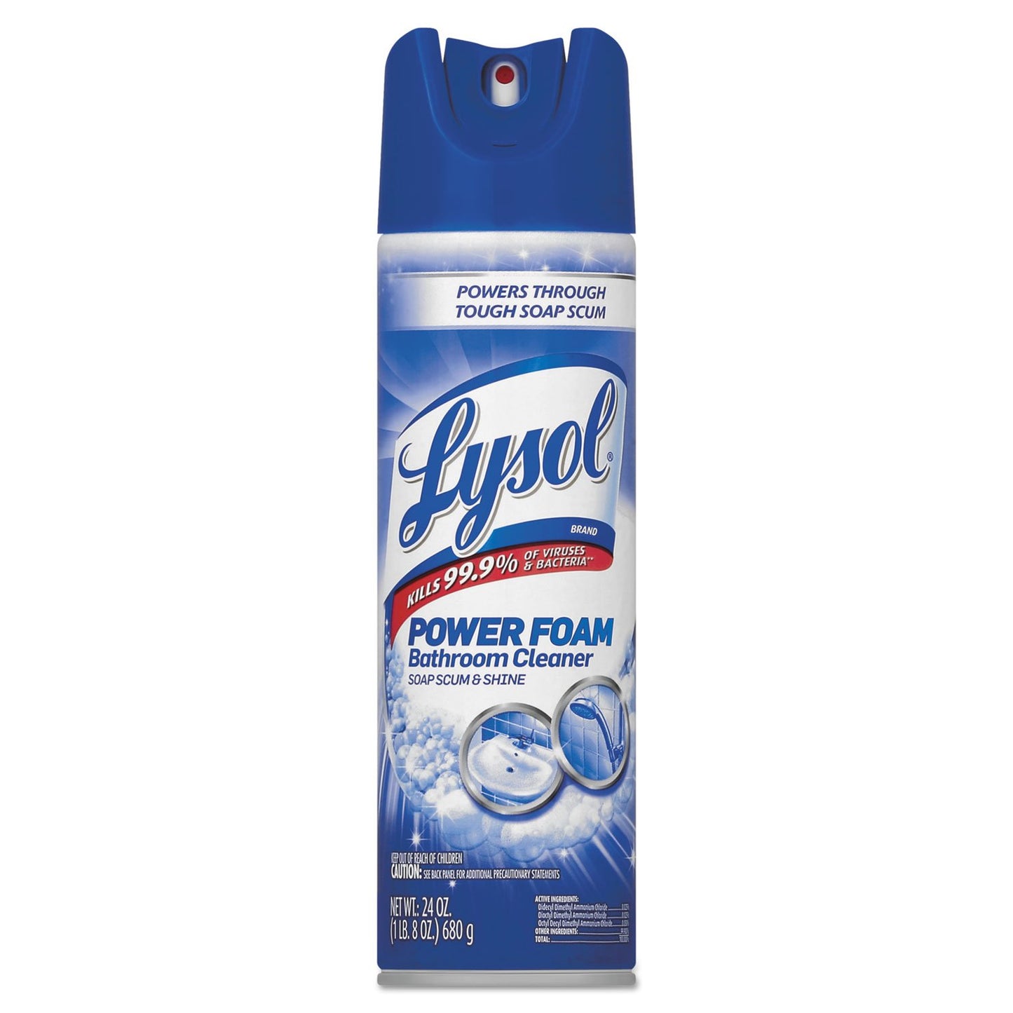 Lysol Bathroom Cleaner Spray Island Breeze 24 oz (Pack of 12)