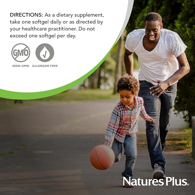 NaturesPlus Vitamin D3 10,000 IU - 60 Softgels - Supports Immune & Bone Health - Gluten Free - 60 Servings