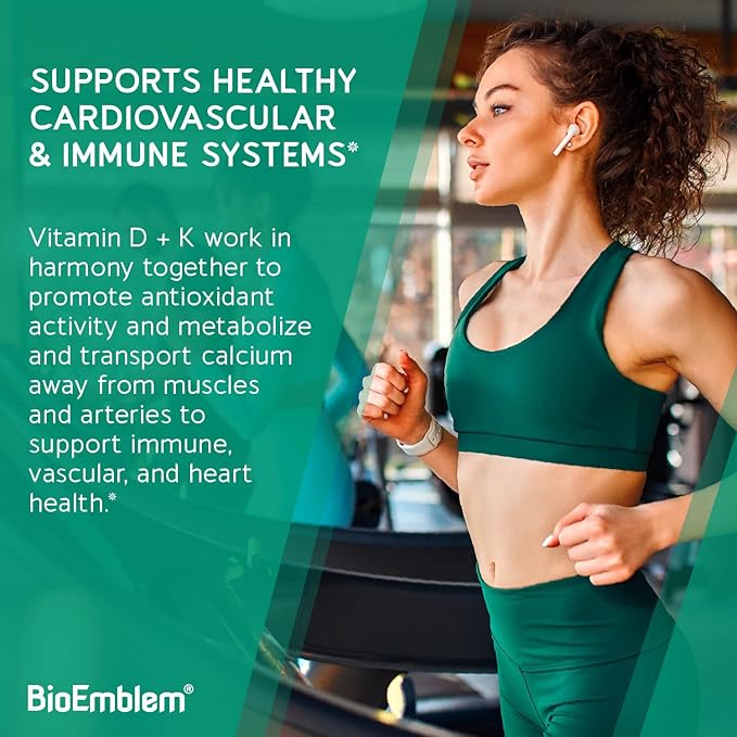BioEmblem Glycinate de magnésium avec zinc et vitamine D3 K2