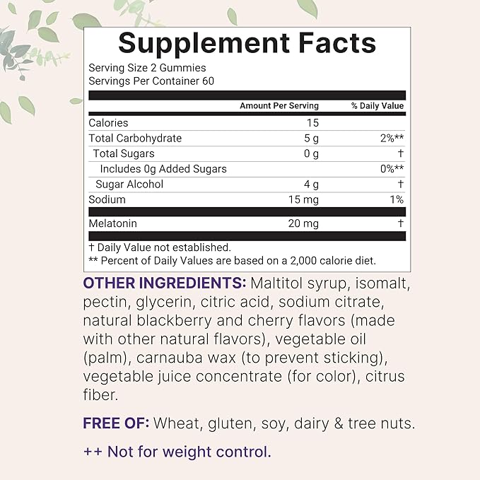 Micro Ingredients Melatonin Gummies & Vitamin D3 10,000IU + K2 Softgels | Bundle | Sugar-Free BlackBerry Cherry Flavor | No Drug, Non-Habit-Forming Ingredients | D & K Sunshine Vitamins + Coconut Oil