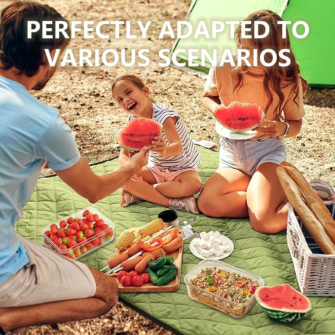 Vixino Vacuum Seal Containers, 3Pcs Reusable Food Storage Containers with Lids for Meal Prep and Freezer,BPA-Free,Microwave Safe,Leak-proof,Airtight (Vacuum Sealer Not Included)