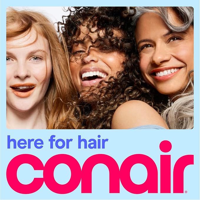Conair DigitalAire Air Styling System | 4-in-1 Drying and Styling System with 4 Attachments to Detangle, Straighten, Volumize, Dry, Dark Blue, 997L