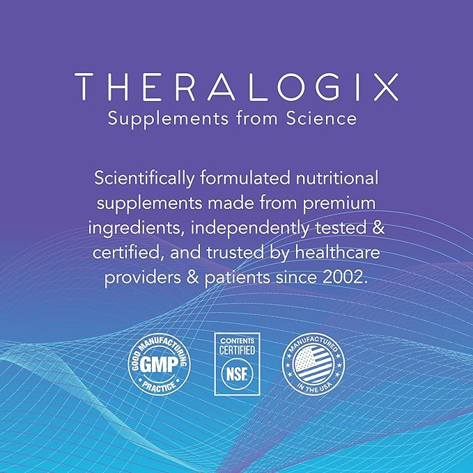 Theralogix Thera-D 6000 Vitamin D Supplement - 6,000 IU (150 mcg) Vitamin D3 Tablets - 90-Day Supply - Immune Support Supplement for Women & Men - Aids Bone & Heart Health - NSF Certified - 90 Tablets