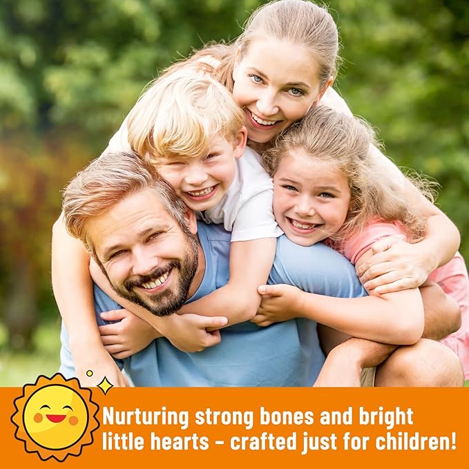 Gouttes de Vitamine D3 K2 pour Enfants, Complément Alimentaire Liquide Liposomal K2 D3 avec Calcium Magnésium Zinc, Vitamine B12, C, E pour des Os, des Dents et un Cœur Solides chez les Enfants et les Adultes, Saveur Ananas 2 Fl Oz