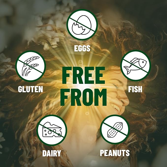 Pack Équilibre Cerveau & Corps Vegan Vitality : 120 Gélules de Champignon Crinière de Lion Nootropique pour le Soutien Cérébral et 60 Gélules de Vitamine D3 + K2 Végane 4000 UI (100 µg)
