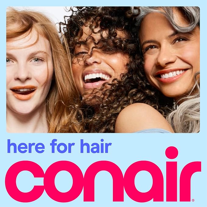 Conair DigitalAire Air Styling System | 4-in-1 Drying and Styling System with 4 Attachments to Detangle, Straighten, Volumize, Dry, Cherry Red, 997BGR