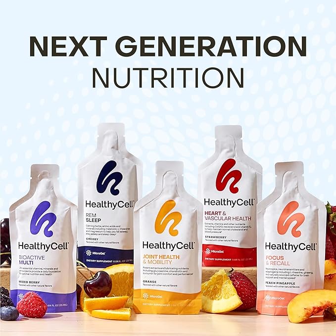 Healthycell バイオアクティブマルチビタミン+関節の健康&可動性サプリメント 男女兼用バンドル