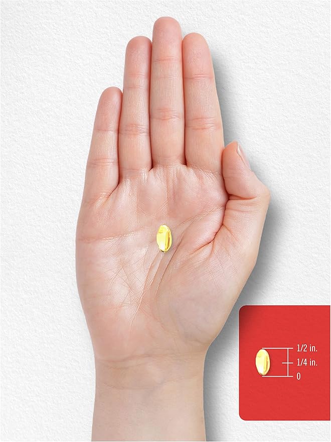 Gélules de vitamine D3 5000 UI Carlyle | 500 unités | Format économique | Complément sans OGM et sans gluten | Formule haute puissance | 125 mcg