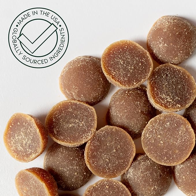 Gummies Super Greens Primal Harvest, mélange de superaliments aux champignons adaptogènes, vitamines et minéraux riches en nutriments et antioxydants pour l'énergie et le soutien immunitaire, 1 paquet de 60 unités.