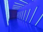 T5 F28 4' | T-5 Tube Lamps Sleeves | 48" Fluorescent Tube Guard with End Caps | 3/4" Wide | Fluorolite Plastics | Color: LIGHT BLUE | 6 Pack