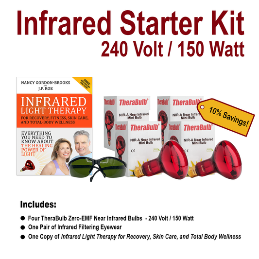 TheraBulb 150W Near Infrared Starter Kit-240V