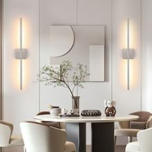 Morauroral Battery Operated Wall Sconces Set of 2, Dimmable Battery Wall Sconce with Remote Control, Sand-Nickel LED Rechargeable Sconces, 30 Inch Modern Wireless Wall Lights for Bedroom, Living Room