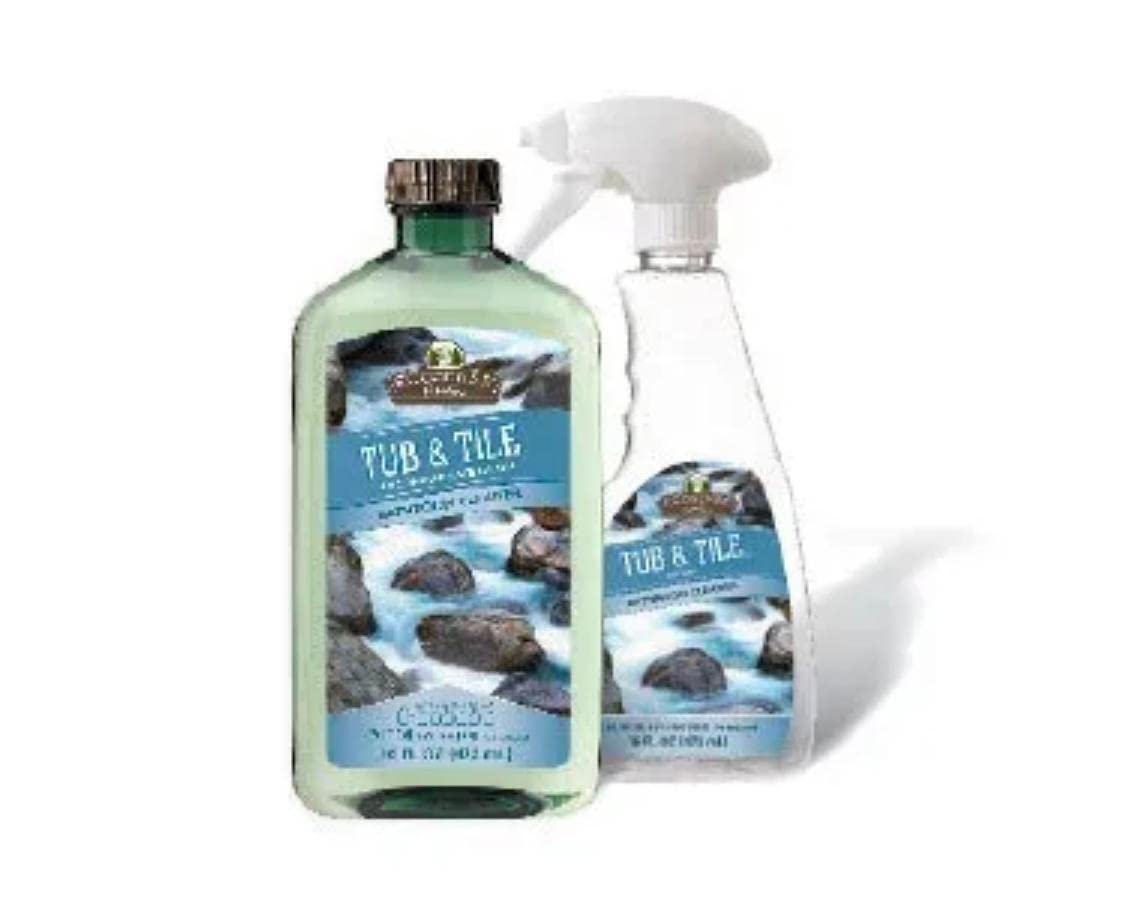 Melaleuca Ecosense Tub & Tile 12倍濃縮浴室用洗剤 236ml スプレーボトル付き