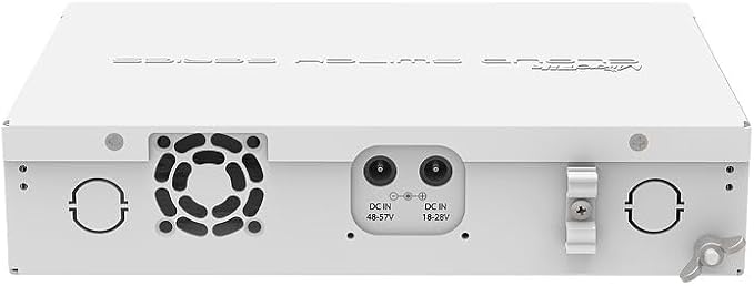 MikroTik Gigabit Ethernet Smart Switch with PoE-out and RouterOS L5 (CRS112-8P-4S-IN)