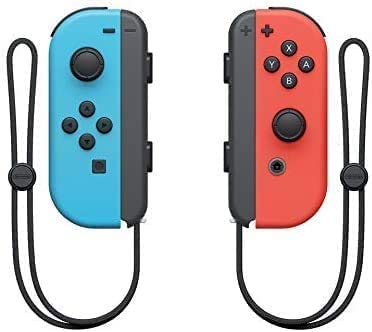 Nintendo Switch Deluxe Holiday Game Bundle: Nintendo Switch with Neon Blue and Neon Red - 6.2" Touchscreen LCD Display + Nintendo Switch Minecraft Game and T.F. Card (Renewed)