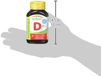 Jamieson Vitamine D Complément Alimentaire 90 Comprimés