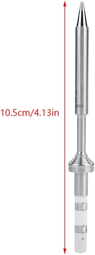 Mini Stainless Steel Soldering Iron Tips Replacement for TS100 TS B2 | Corrosion Resistant Precision Tip Set with Enhanced Thermal Conductivity