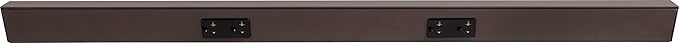 TR Series Angle Power Strip, 36 inch, 2 Dual Receptacles, Bronze