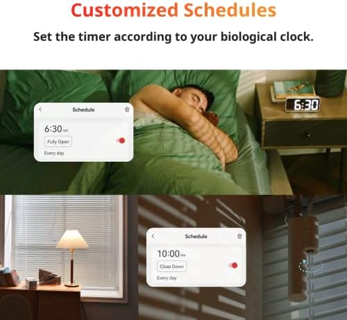 SwitchBot Smart Electric Motorized Blinds Kit - 3Pack with 2.4G WiFil with Remote, Solar Powered, Compatible with Alexa, Google Home and Siri, Light Sensing Control, Unlimited Group Control