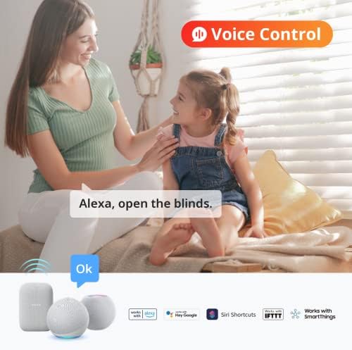 SwitchBot Smart Electric Motorized Blinds Kit - 3Pack with 2.4G WiFil with Remote, Solar Powered, Compatible with Alexa, Google Home and Siri, Light Sensing Control, Unlimited Group Control