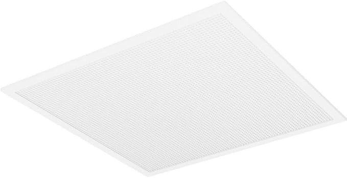 Lithonia Lighting CPX 2x2 LED Flat Panel Light, 2 ft. x 2 ft. LED Light Panel, Ceiling Lighting Fixture for Shop Lighting, 3200 Lumens, 4000K Cool White, A12 Prismatic Lens, White