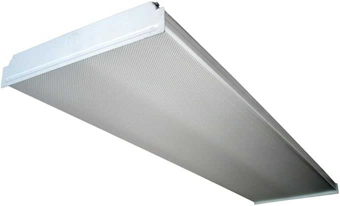 Wrap Around Replacement Light Cover | Clear Prismatic Acrylic | Designed for 2 or 4-light wrap-around fixture | SIZE: 47-7/8″ (Length) x 15-5/8″(Width) x 1-11/16" (Height)