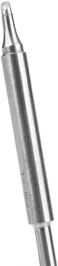 Mini Stainless Steel Soldering Iron Tips Replacement for TS100 TS-BC2 with Precision Fit and Corrosion Resistance for Electronics Repair Technicians and Hobbyists