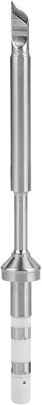 TS100 Soldering Iron Tips, High Temperature Replacement Set for Electronics Repair DIY Stainless Steel 7 Types Plated Durable Fast Heating