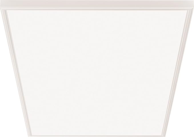 Lithonia Lighting CPANL 2x4 LED Flat Panel Light, 2 Ft. x 4 Ft. LED Light Panel, Ceiling Lighting Fixture, 4000/5000/6000 Adjustable Lumens, 3500K/4000K/5000K Switchable CCT, White