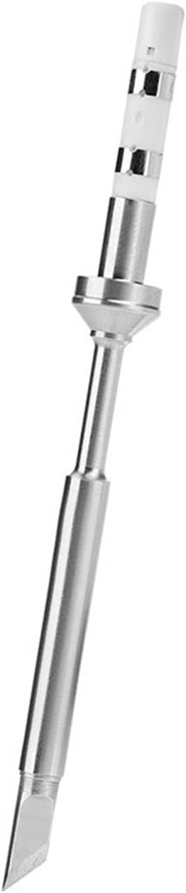 TS100 Soldering Iron Tips, High Temperature Replacement Set for Electronics Repair DIY Stainless Steel 7 Types Plated Durable Fast Heating