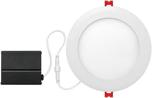 Globe Electric 91416 DuoBright Recessed Light, 6", White