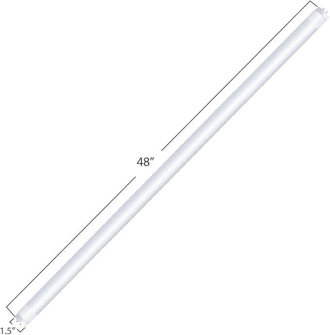 Feit Electric 4 Ft. 40W Equivalent (20W), Daylight 5000K, T12 Direct Replacement Linear LED Tube Light Bulb, T1248/850/LEDG2/2/5, 10 Count