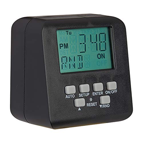 VOLT 300W Multi-Tap Low Voltage Transformer with Digital Timer for Landscape Lighting