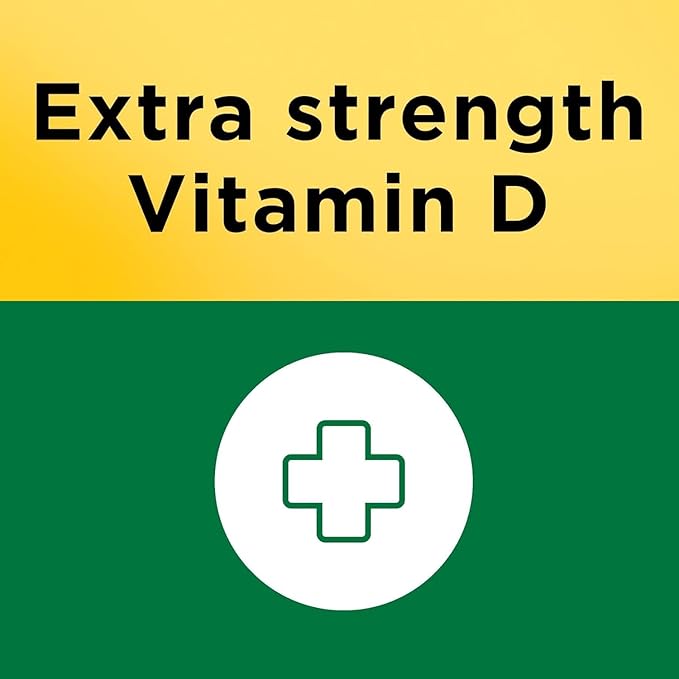 Nature Made Vitamine D3 5000 UI Gélules liquides 90 unités (Paquet de 2)
