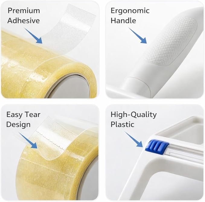 Extra Sticky Lint Roller for Pet Hair, 6cm & 10cm Wide, Tearable Reverse Roll, Reusable Handle, Strong Adhesive Roller for Clothes, Sofa, Carpet, Furniture, Dog & Cat Hair Remover(10cm)