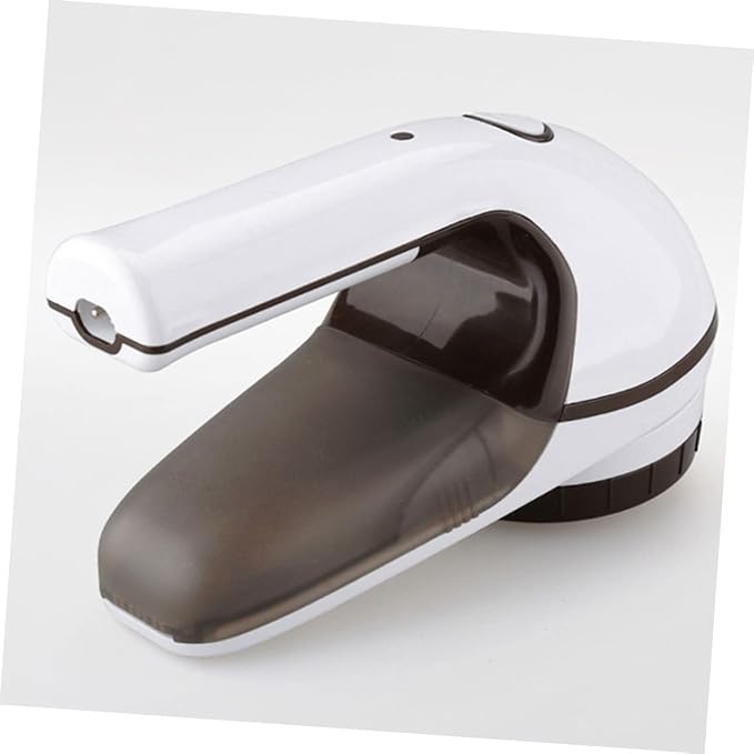 Rechargeable Fabric Shaver for Clothes High Capacity Electric Lint Remover Fuzz Remover for Sweaters Blankets and Upholstery USB Style White