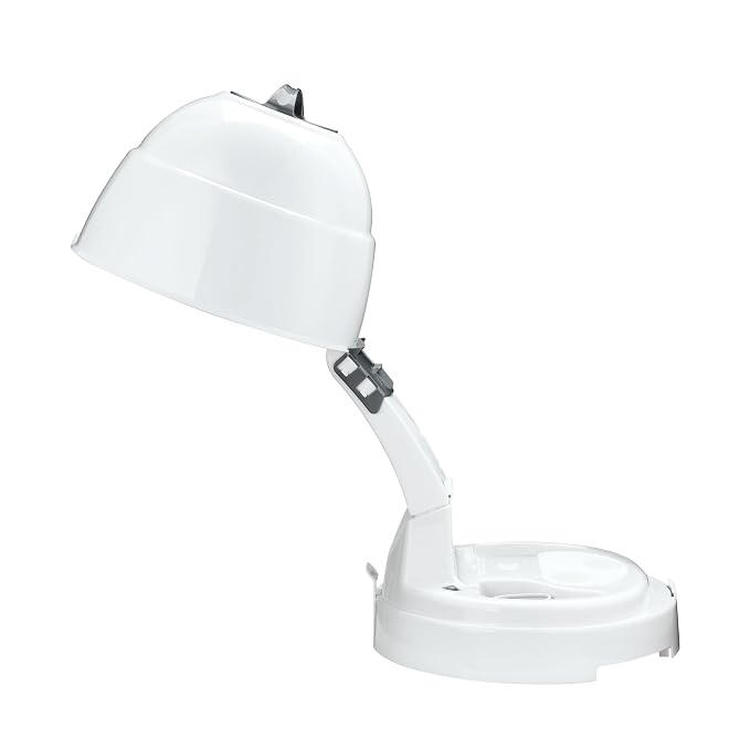 Conair Bonnet Hair Dryer | Hands-Free Drying for Fine, Medium, Thick, Curly, and Textured Hair, White, HH320L