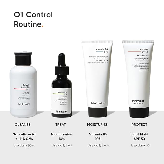 Minimalist Vitamin B5 10% Face Moisturizer for Oily & Acne Prone Skin | Oil Free Fast Absorbing Lightweight Gel | For Women & Men | 1.7 Oz / 50 gm